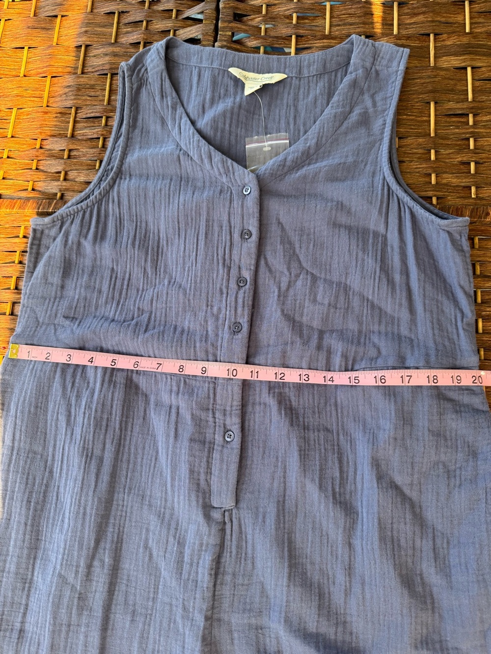Coldwater Creek Summer
Breeze Gauze Jumpsuit NWOT - Picture 13 of 16